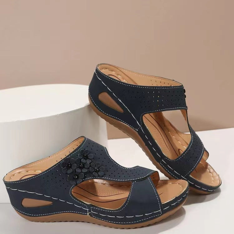 Sandalias Ortopédicos de Inspiración Vintage