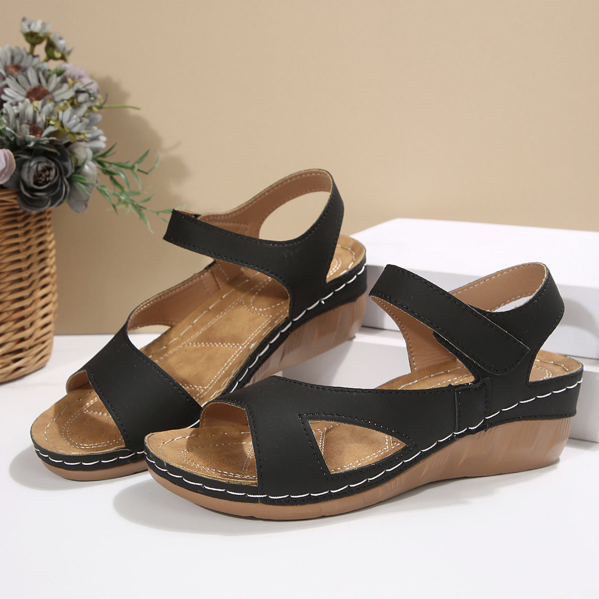 Sandalias Ortopédicos Cómodos para Uso Diario
