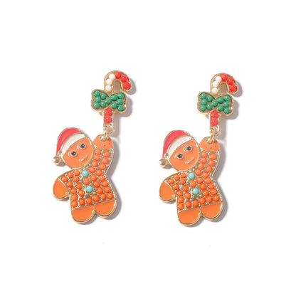 Pendiente vintage hecho a mano