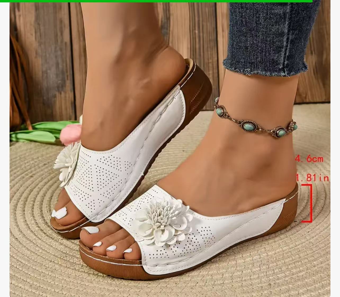 Sandalias Ortopédicos Elegantes con Look Moderno