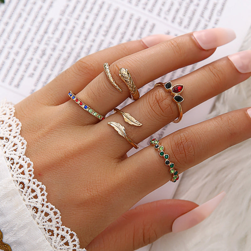 Anillo clásico con encanto atemporal