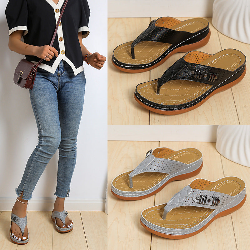 Sandalias Ortopédicos Cómodos para Uso Diario