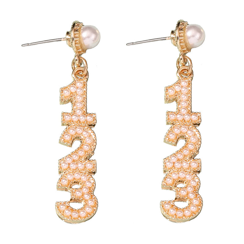 Perla Pendiente encantador para cualquier ocasión