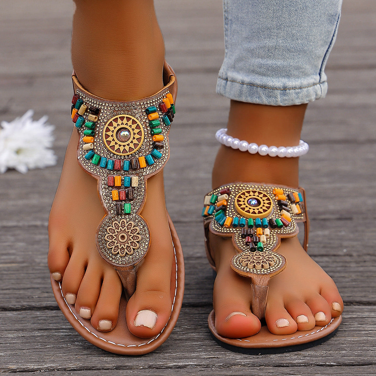 Sandalias Ortopédicos de Inspiración Vintage