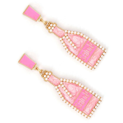 Perla Pendiente encantador para cualquier ocasión