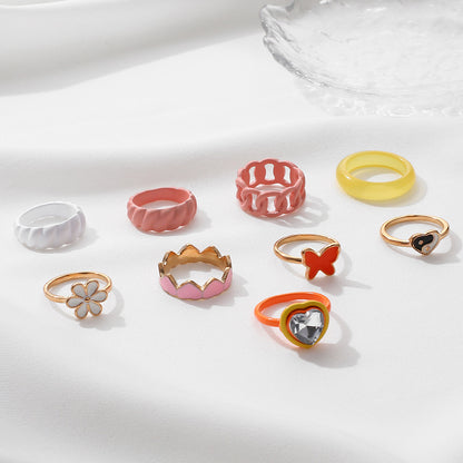 Anillo hermoso con estilo único