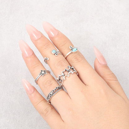 Anillo hermoso con estilo único