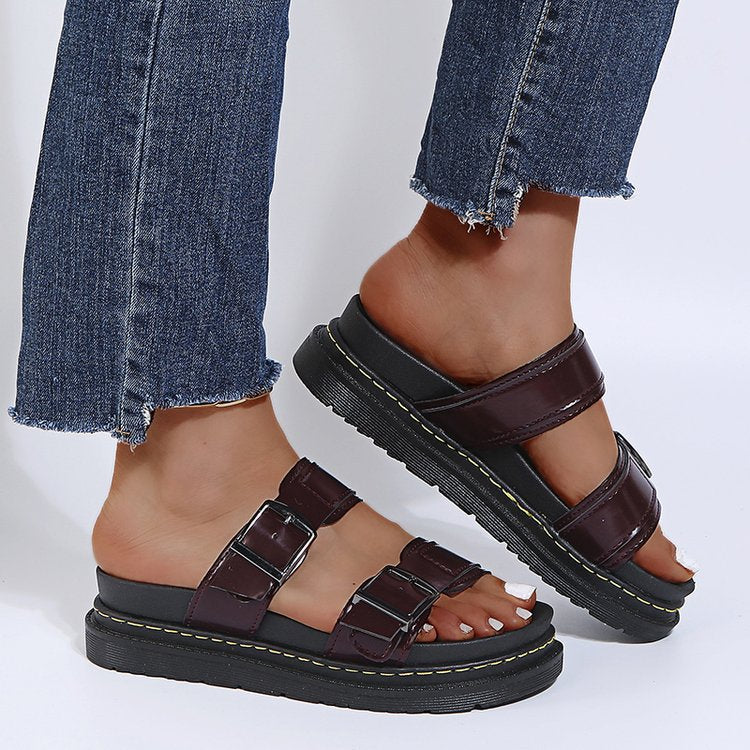 Sandalias Ortopédicos de Inspiración Vintage