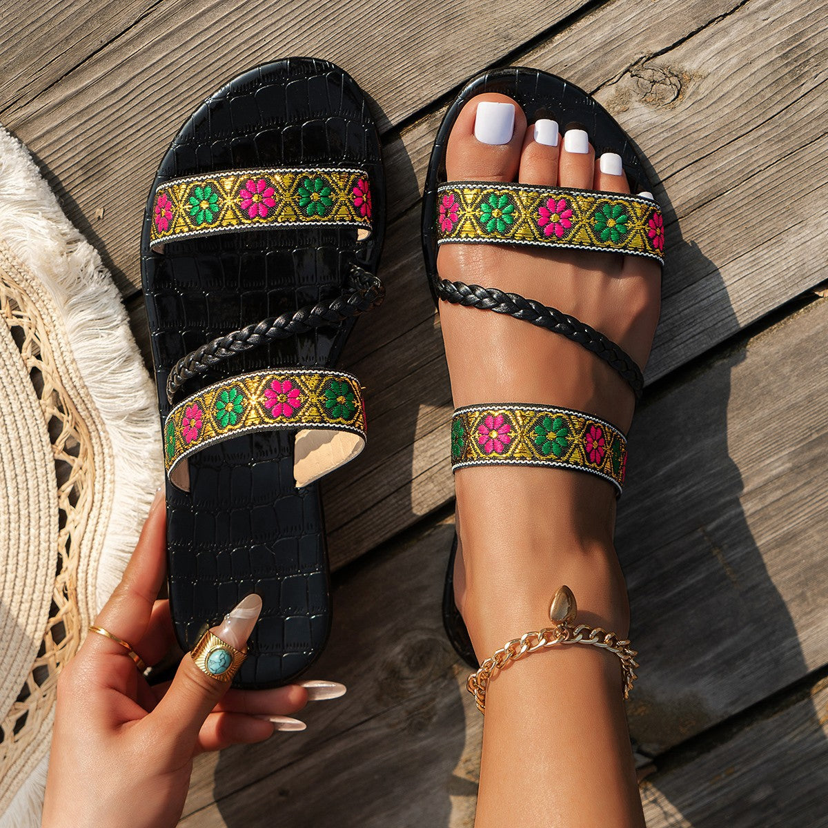 Sandalias Ortopédicos Clásicos con Estilo Atemporal