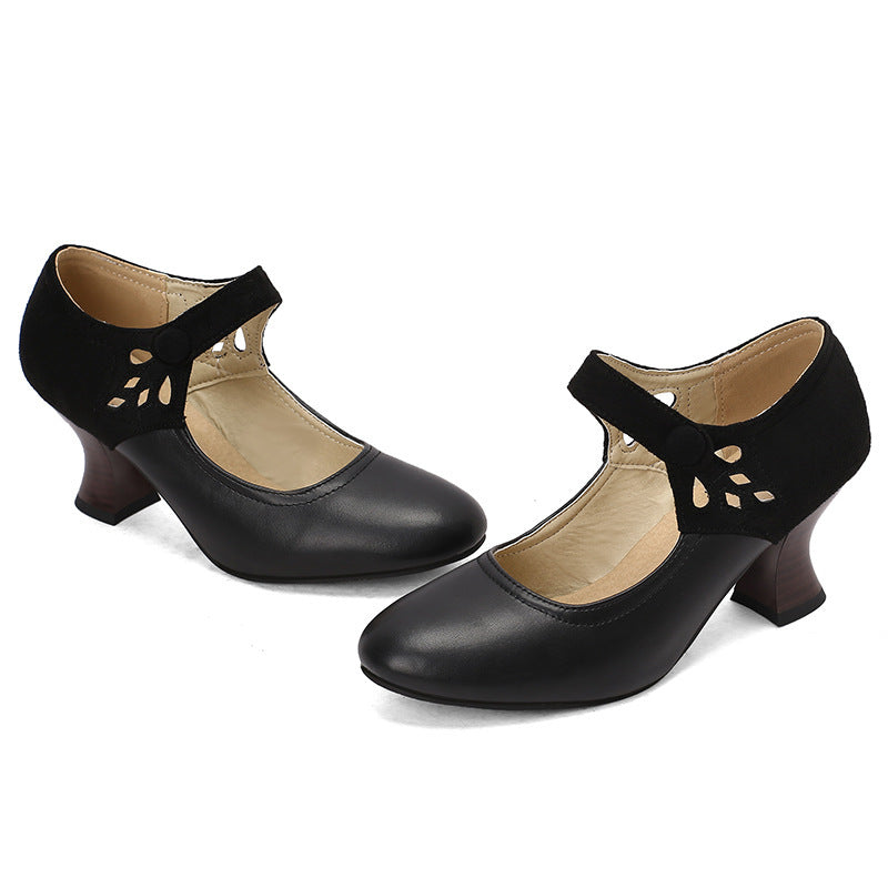 Tacones Ortopédicos de Inspiración Vintage