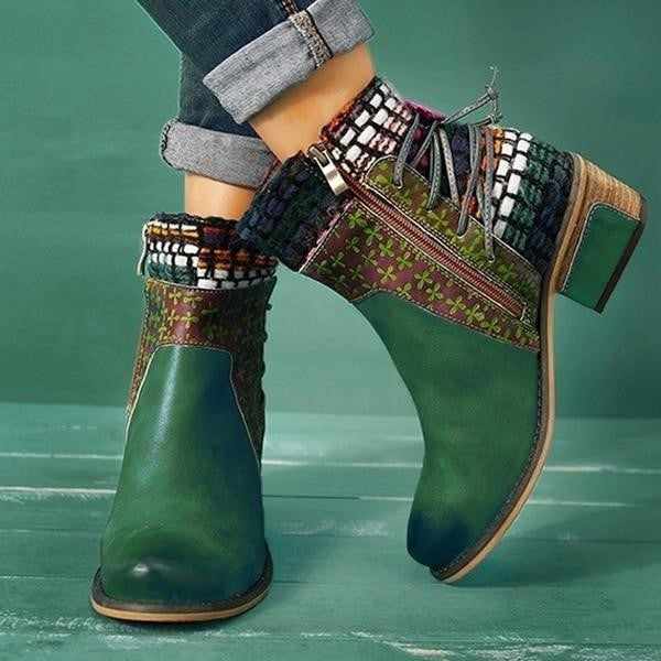 Botas Ortopédicos de Inspiración Vintage