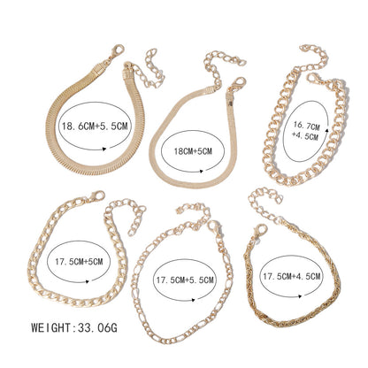 Oro Pulsera encantador para cualquier ocasión