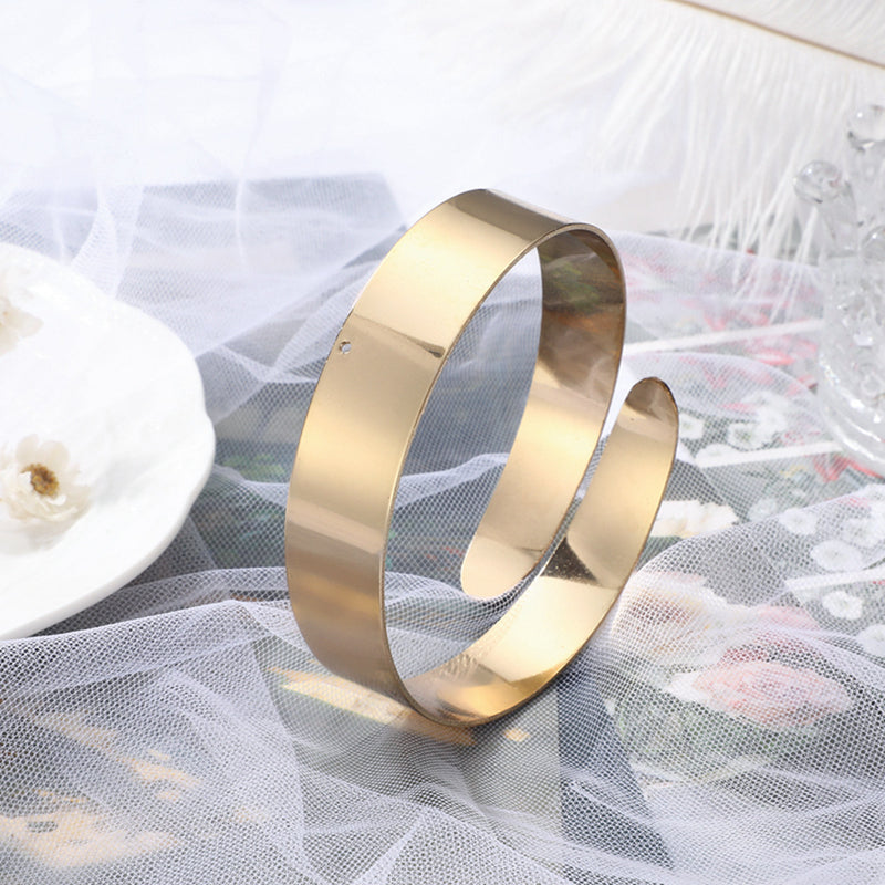 Oro Pulsera artesanal delicado