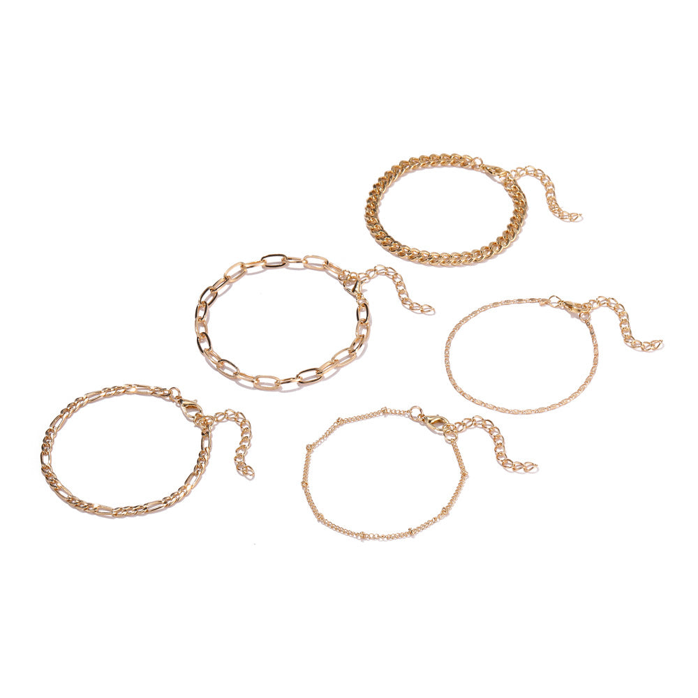 Oro Pulsera impresionante para uso diario