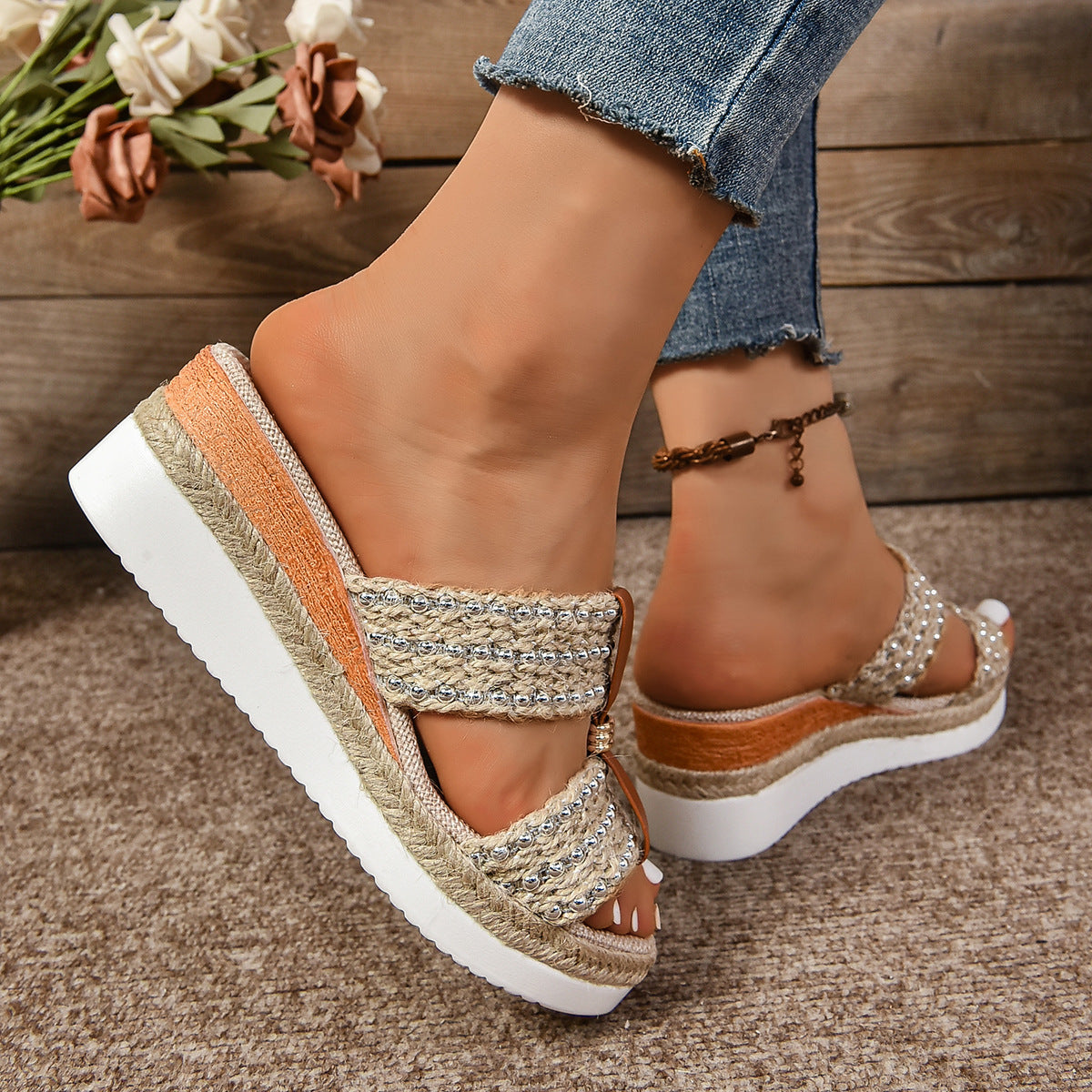 Sandalias Ortopédicos Elegantes con Look Moderno