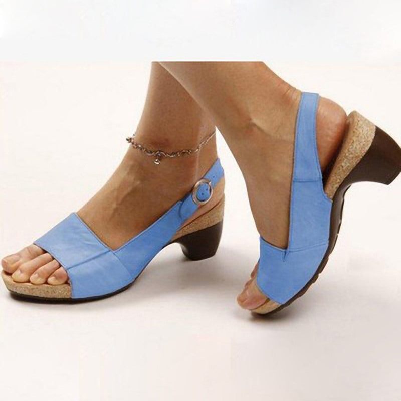 Sandalias Ortopédicos Elegantes con Look Moderno
