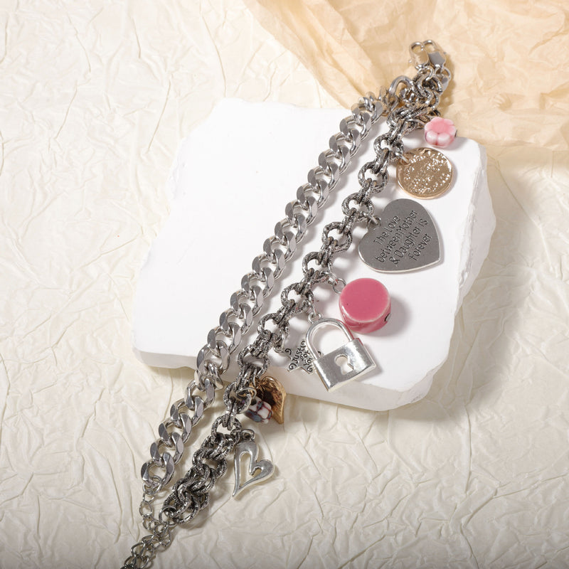 Plata Pulsera impresionante para uso diario