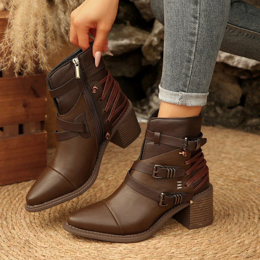 Botas Ortopédicos de Inspiración Vintage