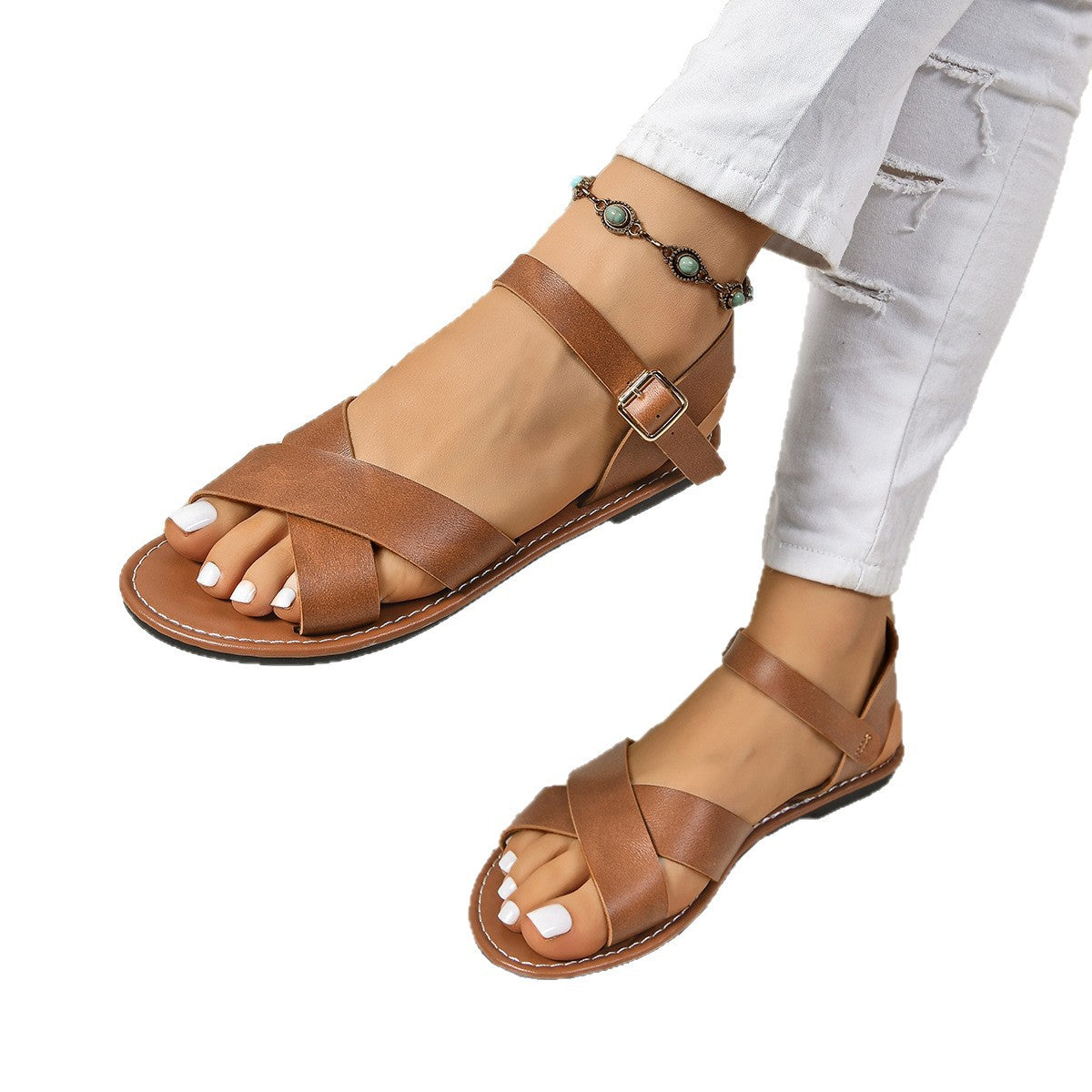 Sandalias Ortopédicos de Inspiración Vintage