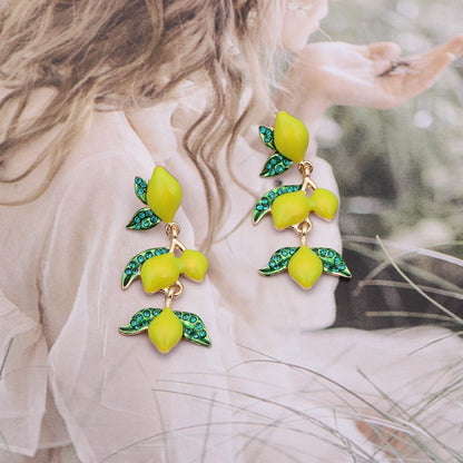 Pendiente vintage hecho a mano