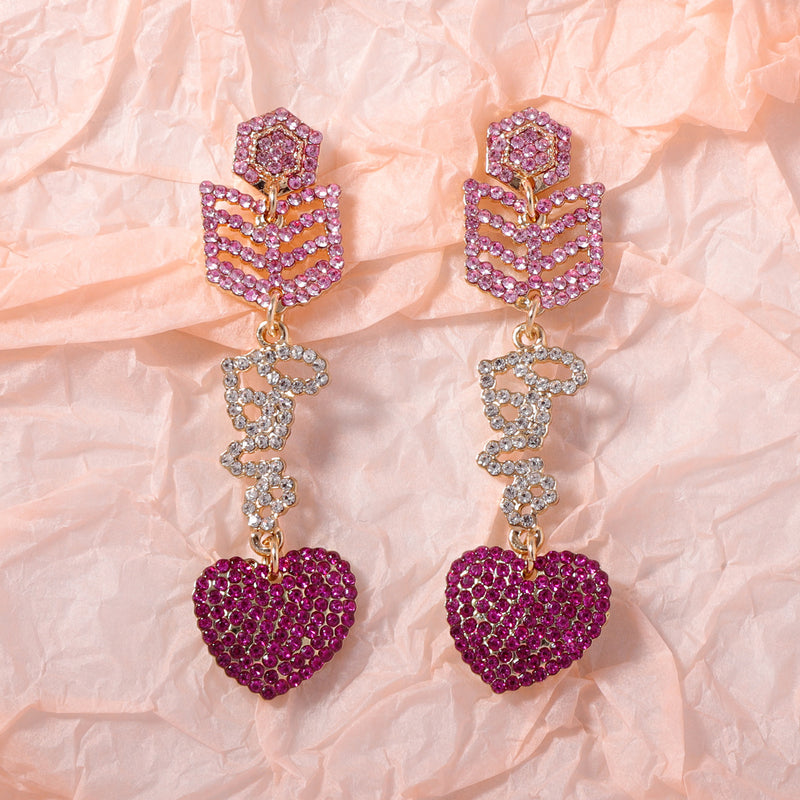 Pendiente vintage hecho a mano