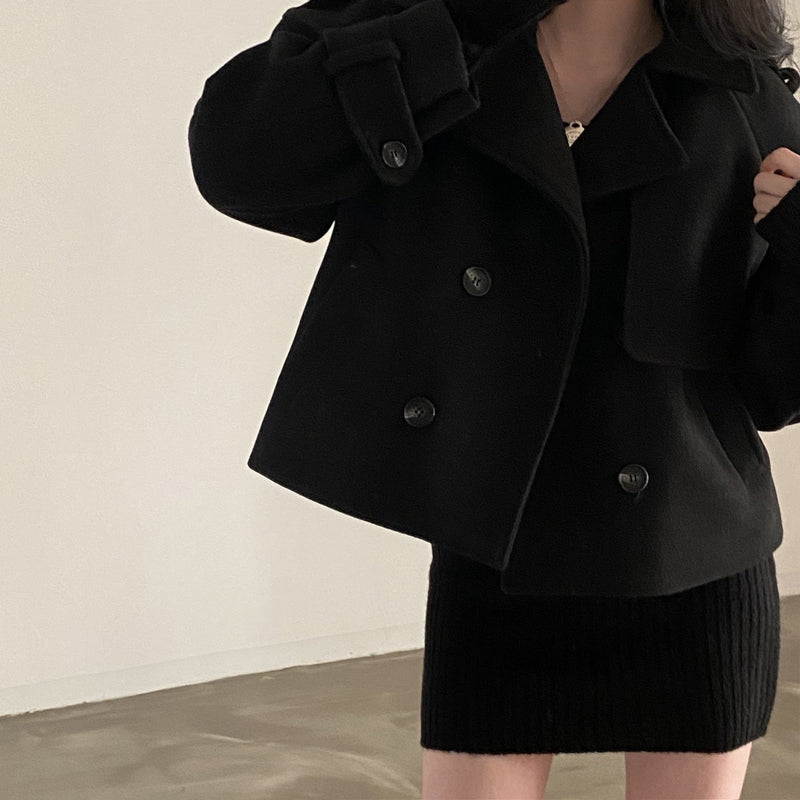 CM | Chaqueta oversize con botones para mujer