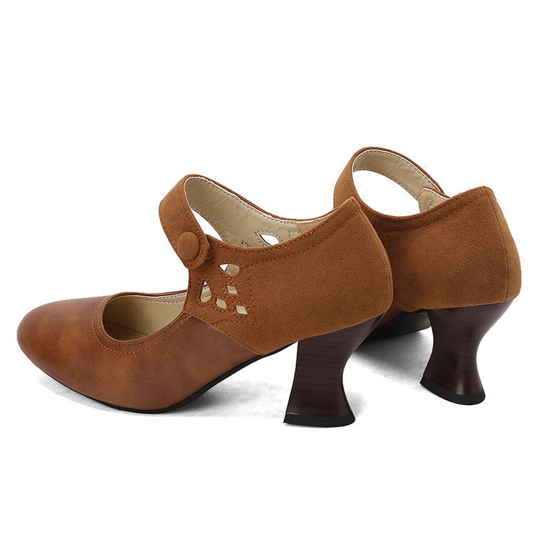 Tacones Ortopédicos de Inspiración Vintage