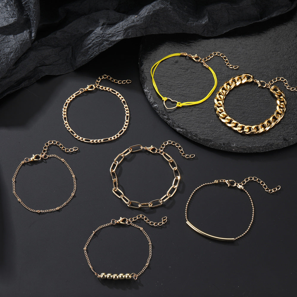 Oro Pulsera elegante para toda ocasión