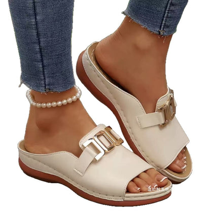 Sandalias Ortopédicos de Inspiración Vintage