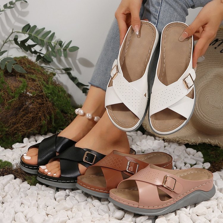Sandalias Ortopédicos Elegantes con Look Moderno