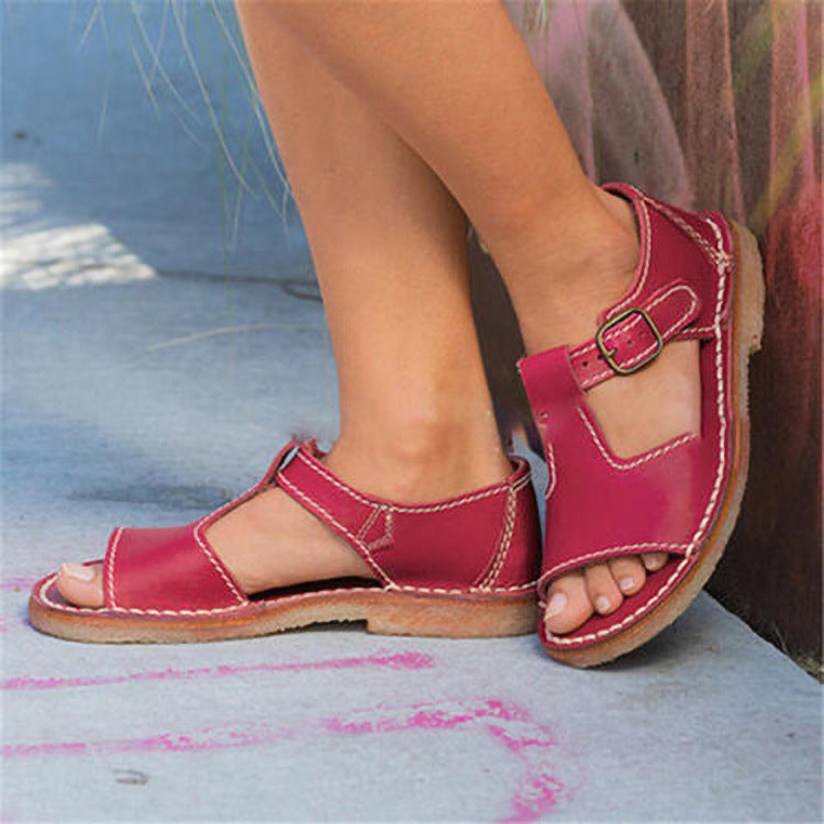 Sandalias Ortopédicos de Inspiración Vintage