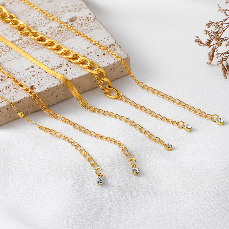 Oro Pulsera artesanal delicado