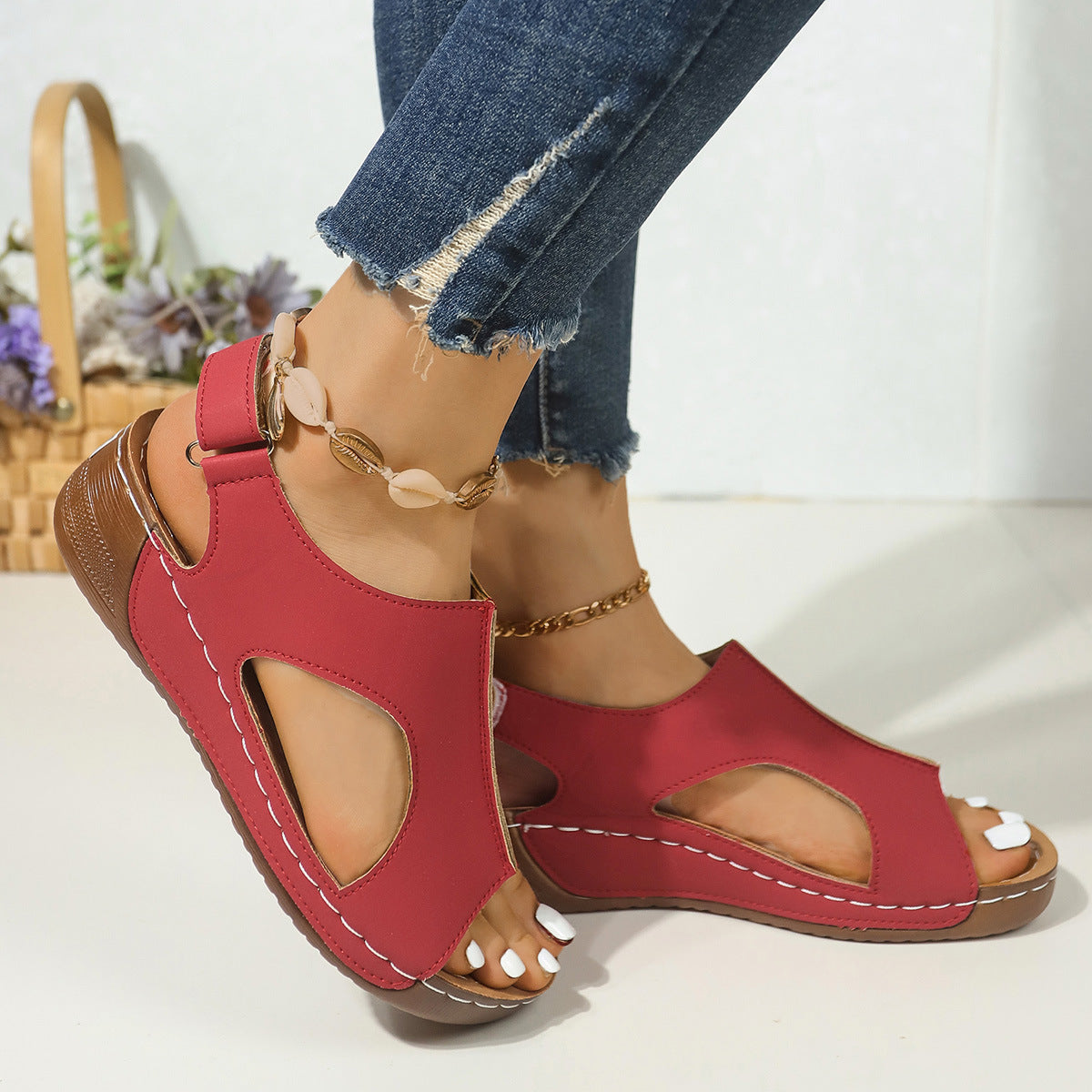 Sandalias Ortopédicos Cómodos para Uso Diario