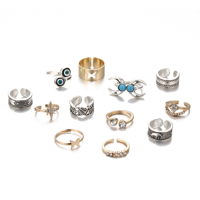 Anillo hermoso con estilo único