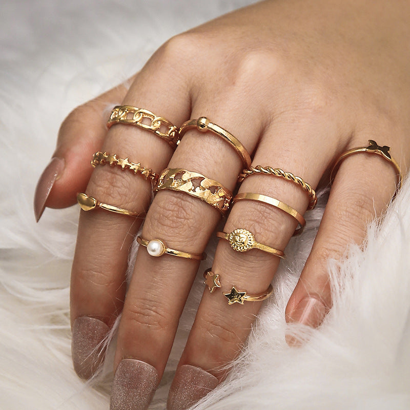 Perla Anillo impresionante para uso diario