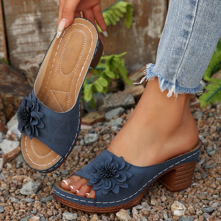 Sandalias Ortopédicos de Inspiración Vintage
