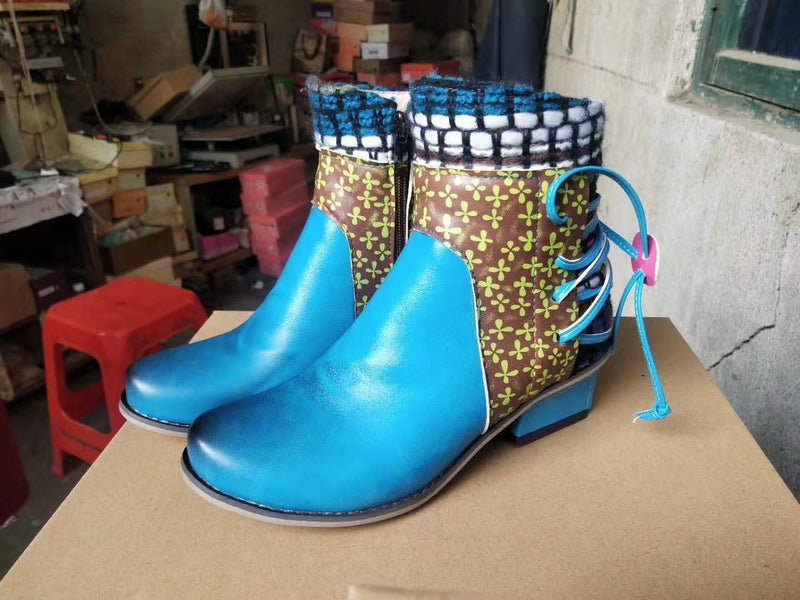 Botas Ortopédicos de Inspiración Vintage