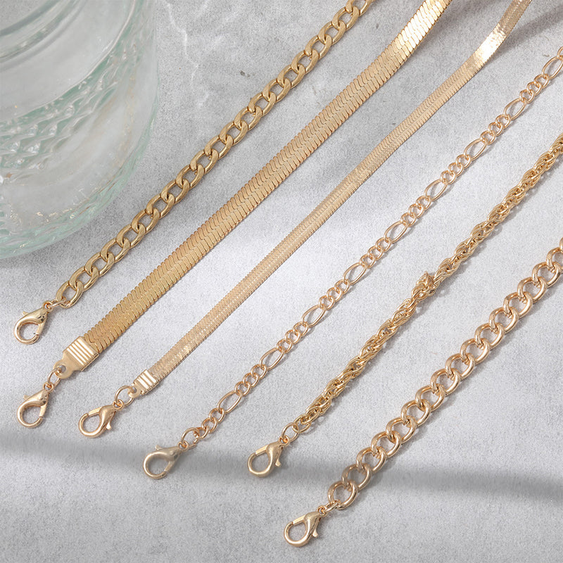 Oro Pulsera encantador para cualquier ocasión