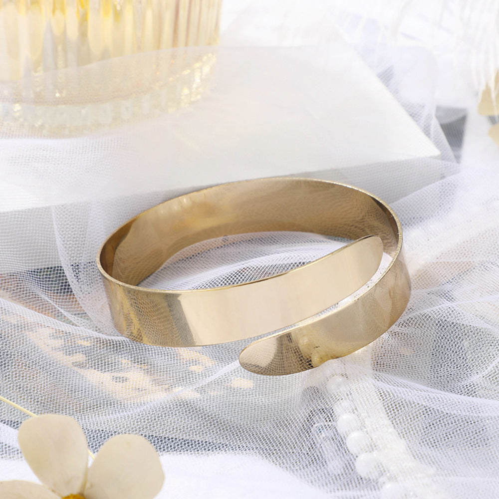 Oro Pulsera artesanal delicado