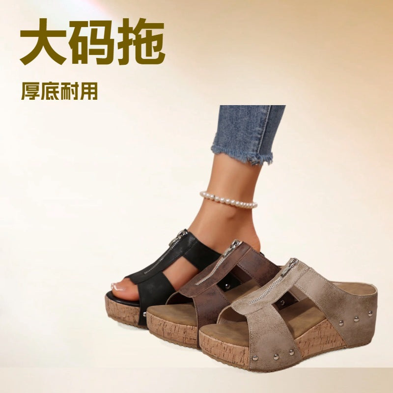 Sandalias Ortopédicos de Inspiración Vintage