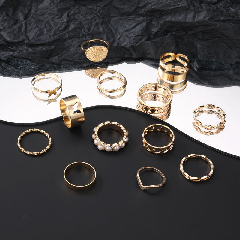 Perla Anillo encantador para cualquier ocasión