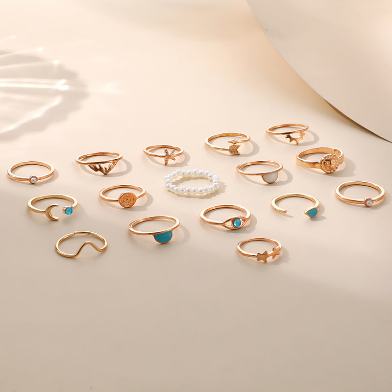 Perla Anillo elegante para toda ocasión