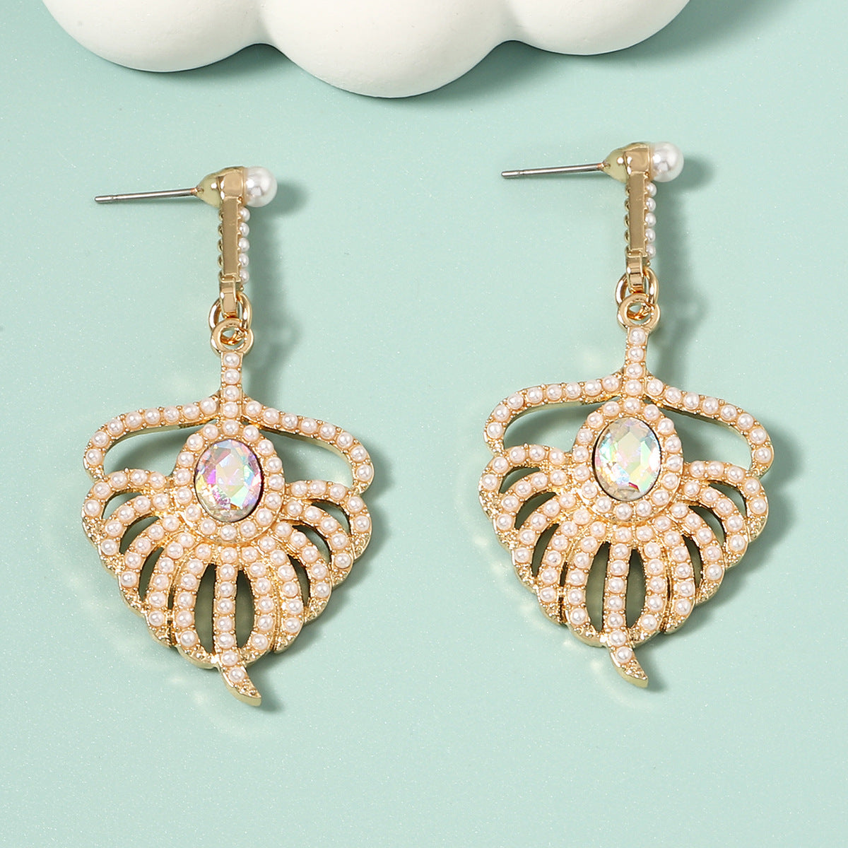 Perla Pendiente hermoso con estilo único