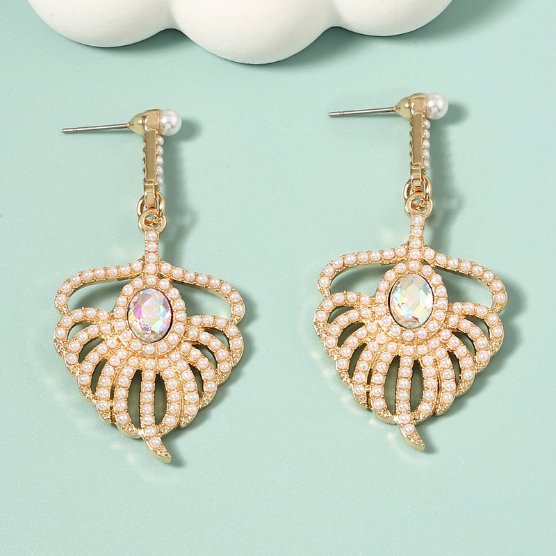 Perla Pendiente hermoso con estilo único