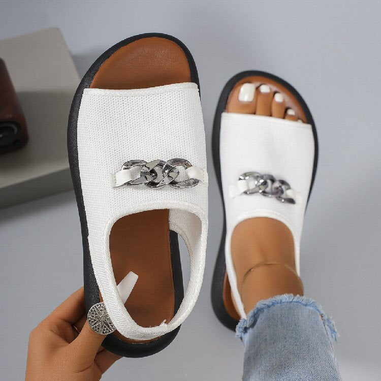 Sandalias Ortopédicos Elegantes con Look Moderno