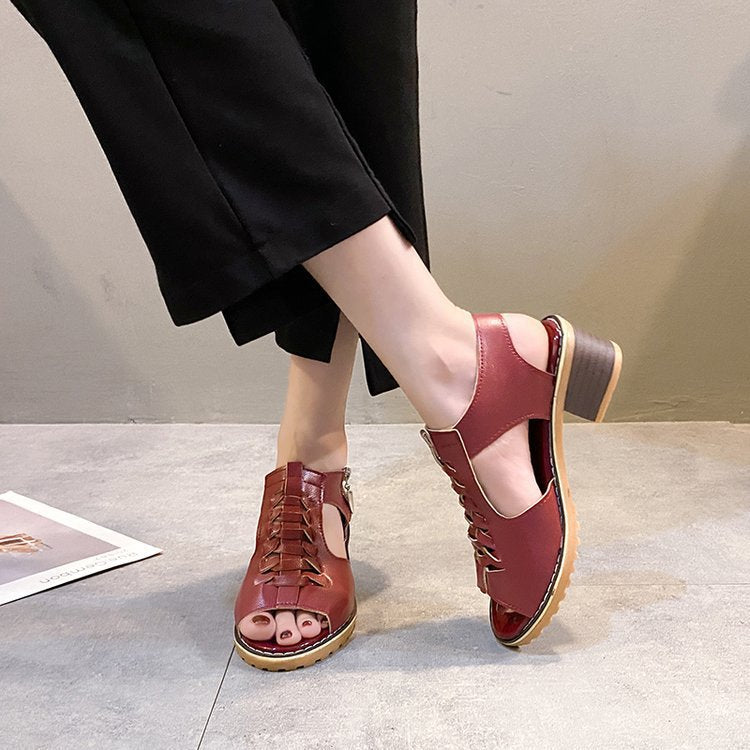 Sandalias Ortopédicos de Inspiración Vintage