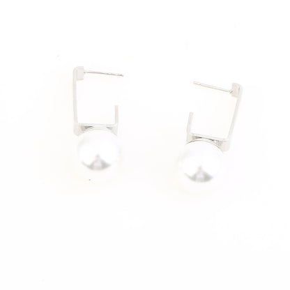 Perla Pendiente artesanal delicado