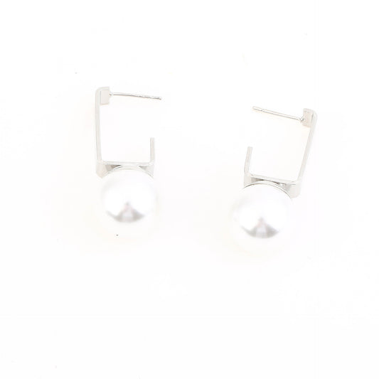 Perla Pendiente artesanal delicado