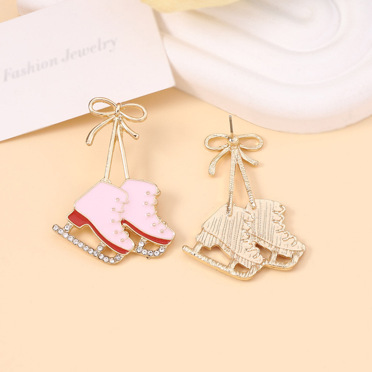 Pendiente vintage hecho a mano