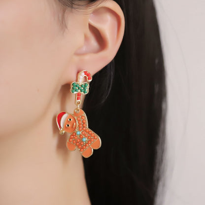 Pendiente vintage hecho a mano